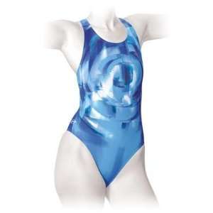  Finis Aquatuff Bladeback Eclipse   Female 40 Light Blue 