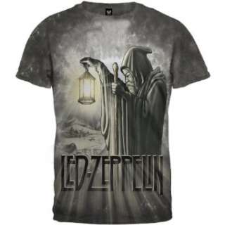  Led Zeppelin   Hermit Tie Dye T Shirt: Clothing