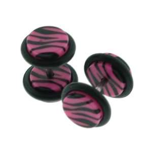   0G (8mm) with Double O Rings   16G Ear Wire   Sold as a Pair Jewelry