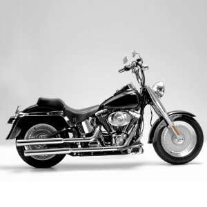 Samson Exhausts Tapered Silver Bullet Mufflers for 2007 2010 Harley 