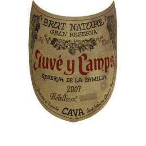  2007 Juve y Camps Brut Nature Cava Gran Reserva 750ml 