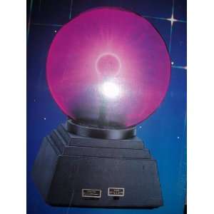 Electronic Laser Plasma Ball Lamp: With Light Density & Audio Sound 