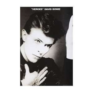  DAVID BOWIE Heroes Music Poster: Home & Kitchen