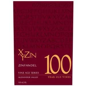  2008 XYZin Alexander 100 Year Zinfandel 750ml Grocery 