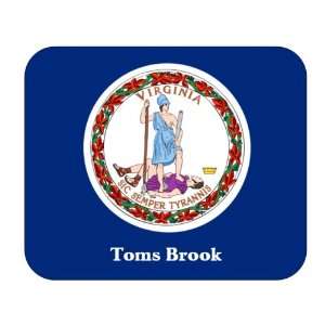 US State Flag   Toms Brook, Virginia (VA) Mouse Pad 