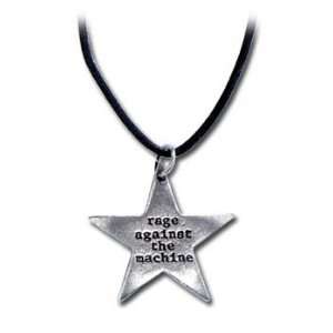 Rage Against the Machine   Star Officially Licensed Pendant Necklace