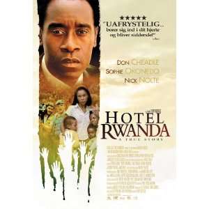   Rwanda (2004) 27 x 40 Movie Poster Danish Style A: Home & Kitchen