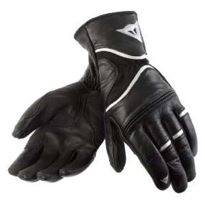  DAINESE RS2 LEATHER GLOVES BLACK/SILVER 2XS: Automotive
