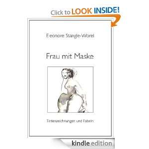 Frau mit Maske Tintenzeichnungen und Fabeln (German Edition 