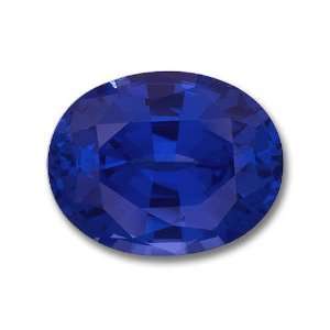 11x9mm Oval Gem Quality Chatham Cultured Lab Grown Blue Sapphire Color 