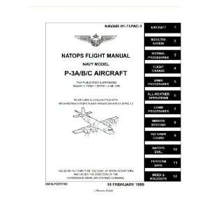  Lockheed P 3 A B C Aircraft Flight Manual: Lockheed: Books