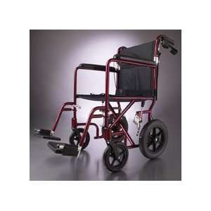  Deluxe Aluminum Transport Wheelchair from Medline Health 