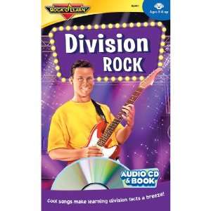    7 Pack ROCK N LEARN DIVISION ROCK CD + BOOK 