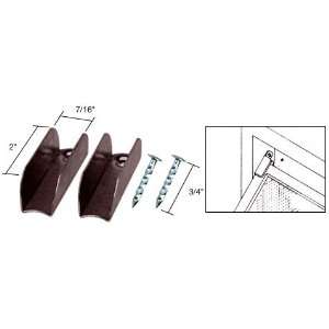  CRL Bronze Finish Jiffy Hangers With Nails   Bulk Pack of 
