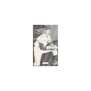  Ted Abernathy Autographed Black & White Post Card: Sports 