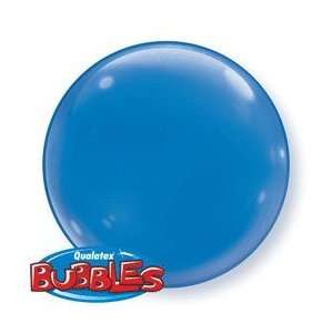  Set of 4 Standard Dark Blue Bubble Balloon 15 Health 