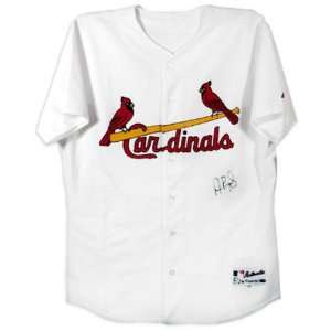  Albert Pujols Autographed Jersey  Details: St. Louis Cardinals 