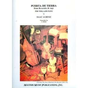  Albeniz, Isaac   Puerta De Tierra for Viola and Piano 
