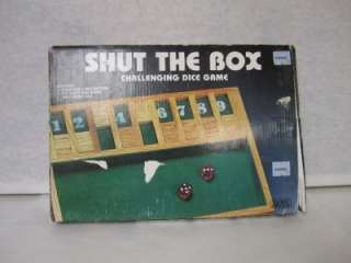 SHUT THE BOX GAME 1976  
