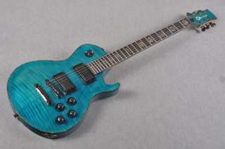   2011 Charvel® Desolation DS 1 ST Electric Guitar   Trans Blue Smear