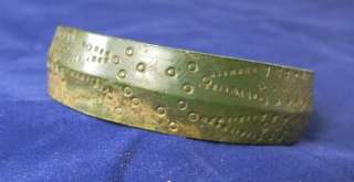 SUPER VIKING BRONZE ZOOMORPHIC BRACELET (E684)  