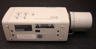 Sony SSC S20 CCD Color Camera Fujinon DF6B SND4 1 MINT $1,496.00 value 