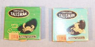 VINTAGE MEXICAN CERRILLOS MATCHES~ZODIAC SIGNS~1 SEALED  