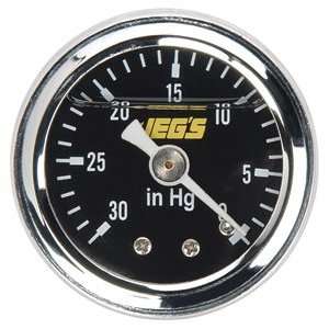  JEGS Performance Products 41009 Liquid Filled Vacuum Gauge 