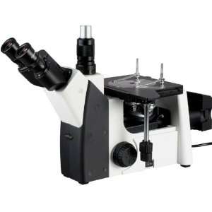 40X 400X Inverted Trinocular Metallurgical Microscope:  