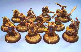 Warmachine painted miniature Idrian Skirmishers (12)  