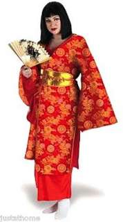 Costumes Japanese Geisha Costume Kimono 5pc  
