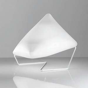  Zaneen D8 4252 Dreamy   One Light Table Lamp, White Finish 