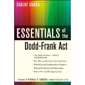   Dodd Frank Act (Essentials Series) [Paperback] Sanjay Anand Books