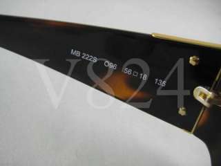   MONT BLANC MB 222 Sunglasses IBIZA 104972 222/S Havana Gold MB222 096