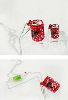 Korean style cute red Coke Can Necklace/pandent N 175  