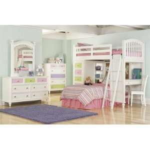  Pulaski Pawsitively Yours Vanilla Kids Bedroom Set Patio 