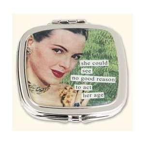 Act Her Age Compact Mirror