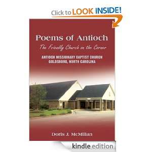 Poems of Antioch: The Friendly Church on the Corner: Doris J. McMillan 