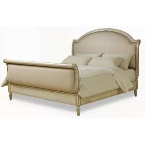  Provenance King Upholstered Sleigh Bed: Home & Kitchen