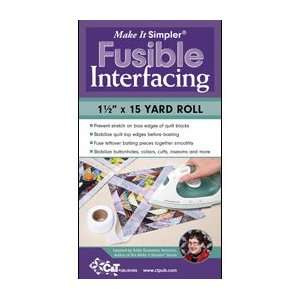   Quilting Make It Simpler® Fusible Interfacing Arts, Crafts & Sewing