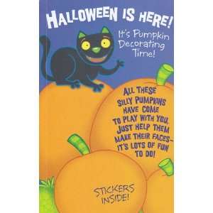  Greeting Card Halloween Halloween Is Here with Stickers 