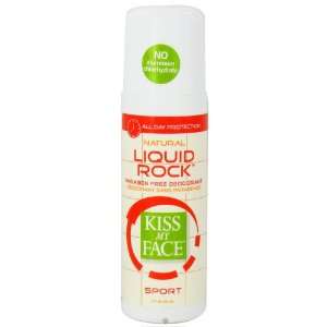  Kiss My Face Liquid Rock Roll On Deodorant Sport (3 OZ 