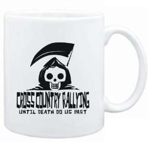  Mug White  Cross Country Rallying UNTIL DEATH SEPARATE US 