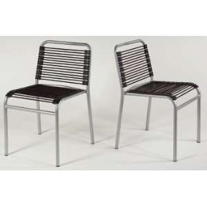  Set of  4   Bungie Stacking Chair