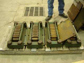 HILLMAN 75 TON MACHINERY MOVER ROLLERS (4 PART SET)  