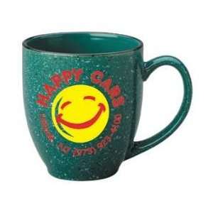  C063    15 oz. Green Santa Fe Bistro Mug