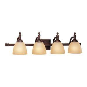  Millennium Lighting, 6534 RBZ 4 Light Bathroom Light 