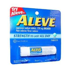  Aleve 10s Vial Tablet (Pack of 12): Health & Personal 