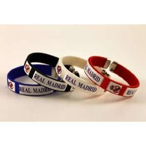  Real Madrid Team Logo Spanish Soccer Bracelet Wristbands 