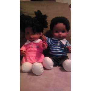  Too Cute Twins Doll You & Me Interactive African American 